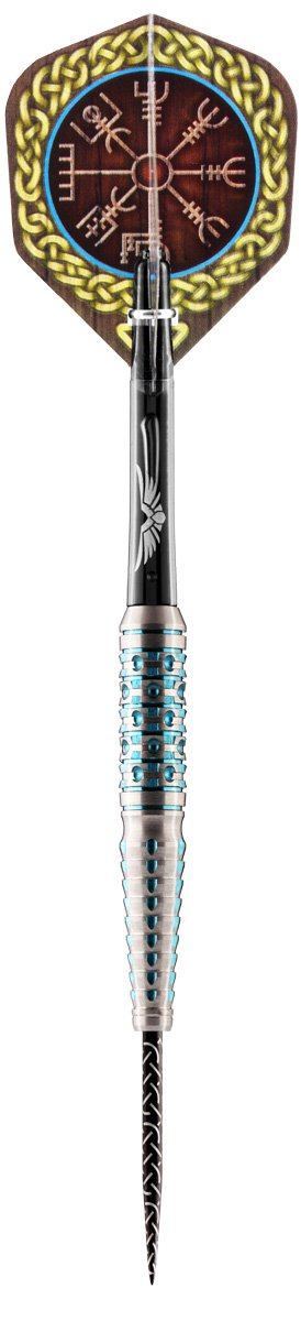 Viking Drakker Steel Tip Dart Set Back Weighted Tungsten Barrels - Aussie Dart Supplies Online