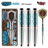 Viking Drakker Steel Tip Dart Set Back Weighted Tungsten Barrels - Aussie Dart Supplies Online
