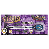Shot Viking Shield -Maiden Steel Tip Front Weighted 90% Tungsten Darts Set