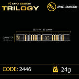 MvG Trilogy 90% Tungsten alloy