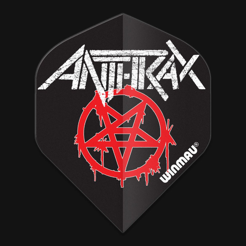 Winmau Rock Legends Anthrax Logo