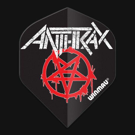 Winmau Rock Legends Anthrax Logo