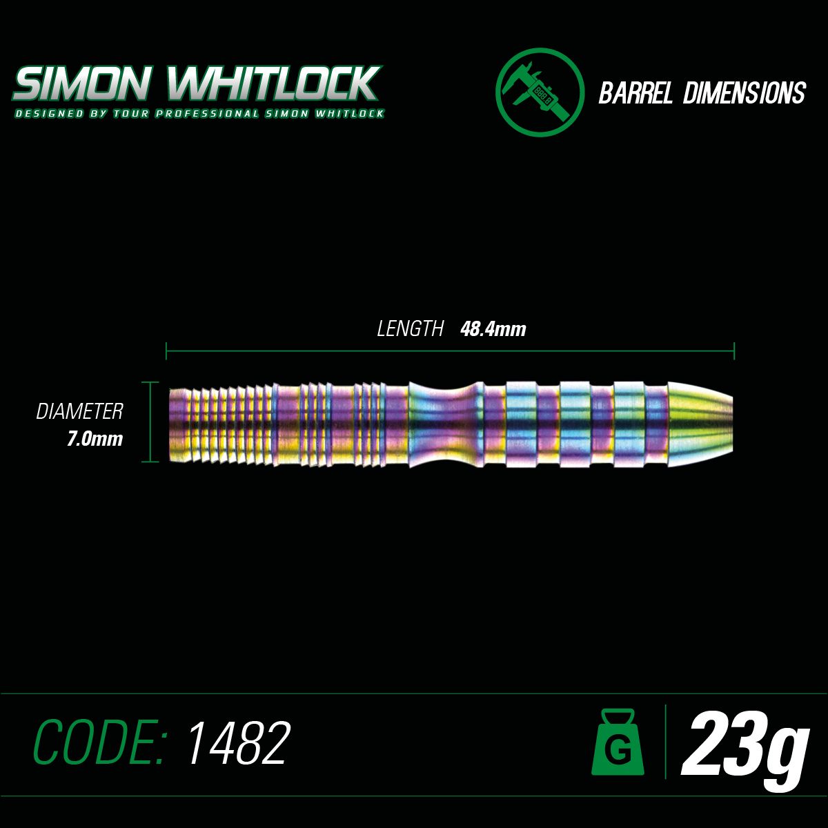 Winmau Simon Whitlock World Cup SE Steel Tip Darts