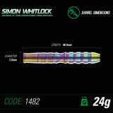 Winmau Simon Whitlock World Cup SE Steel Tip Darts