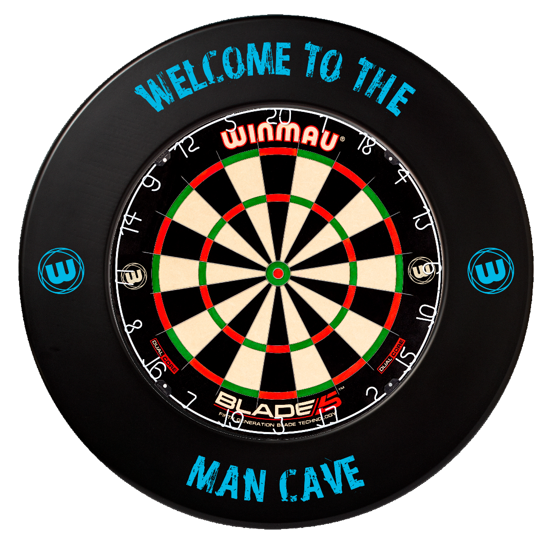 Winmau Welcome to the Man Cave Dart Board Surround