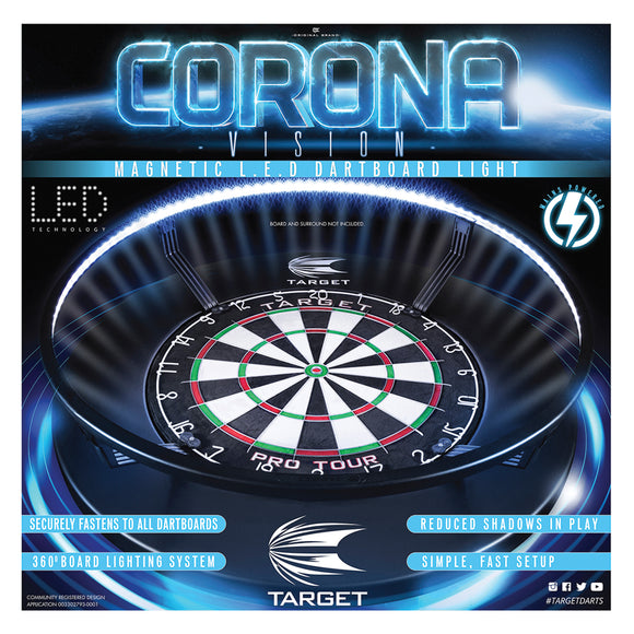 Target Corona Vision LED Light - Aussie Dart Supplies Online