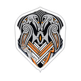 Shot L-Style EZ L3 Small Std Shape Viking Raven Black Dart Flight Set