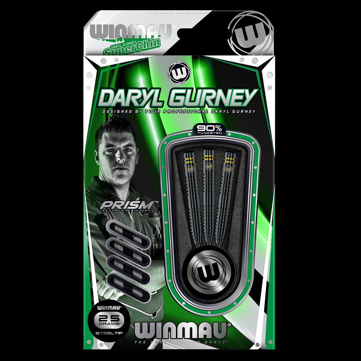Daryl Gurney Black Special Edition 90% Tungsten Darts