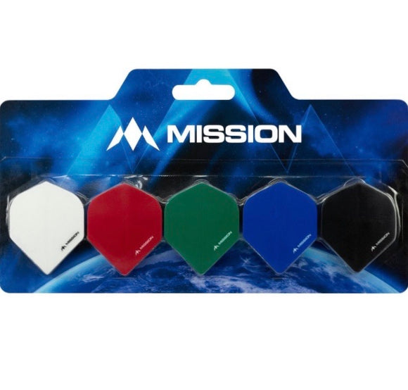 Mission Pack of 5 Blister Pack 100 Micron No2 Std Flights