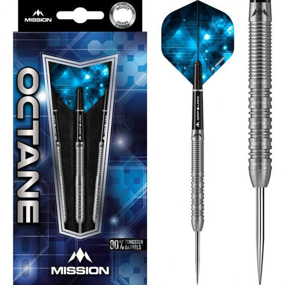 Mission Octane Darts Steel Tip M5 Twin Grip