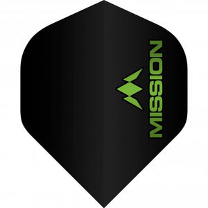 Mission Logo Dart Flights 100 Micron No2 Std