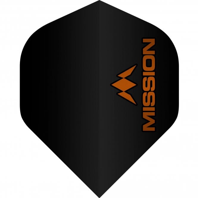 Mission Logo Dart Flights 100 Micron No2 Std