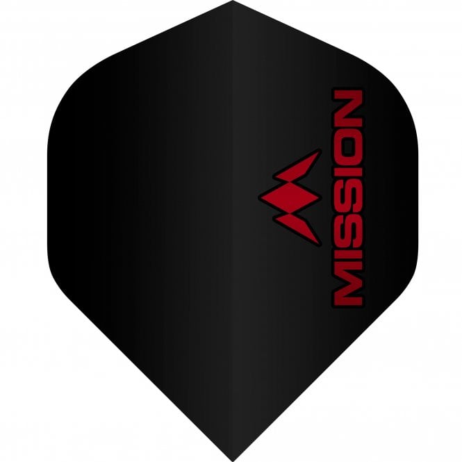 Mission Logo Dart Flights 100 Micron No2 Std