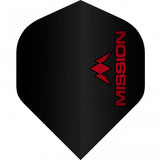 Mission Logo Dart Flights 100 Micron No2 Std