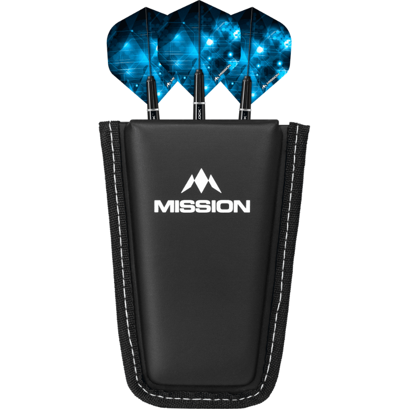 Mission POD Darts Case - Holds 1 Set Fully Loaded - Black