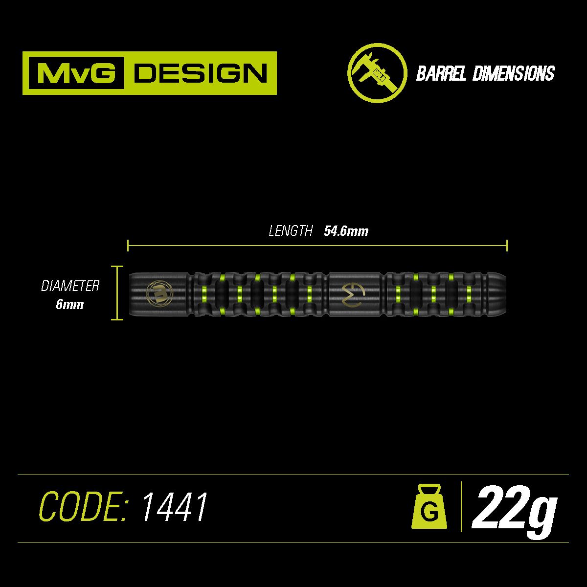 MVG Adrenalin 90% Tungsten Alloy
