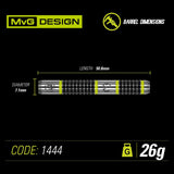 Winmau MVG Aspire 80% Tungsten Darts Set