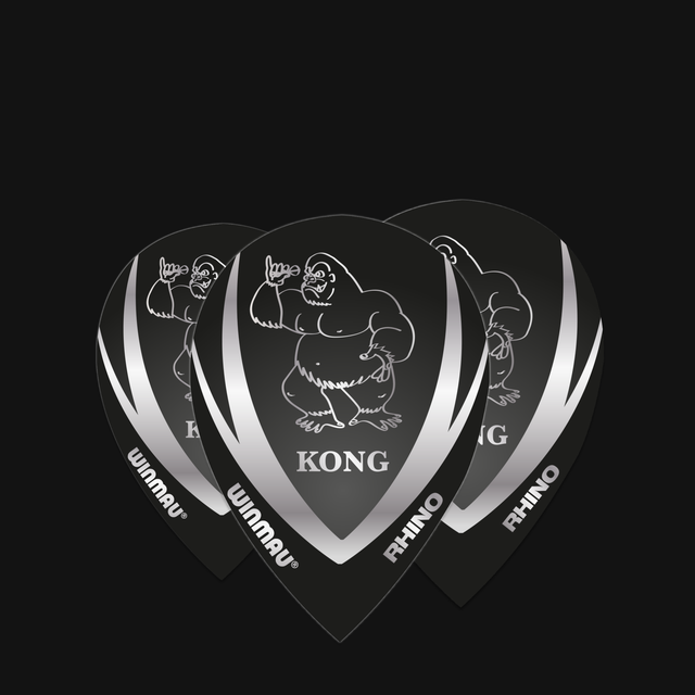 Winmau Robbie Green Black & Grey Pear Shaped