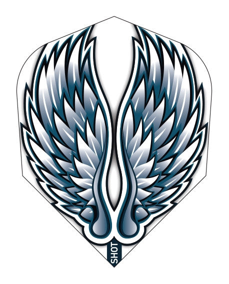 Eagle Wings 100 Micron Small Standard Flights - Aussie Dart Supplies Online