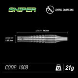 Winmau Sniper 21G 90% Tungsten Alloy