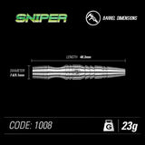 Winmau Sniper 23G 90% Tungsten Alloy