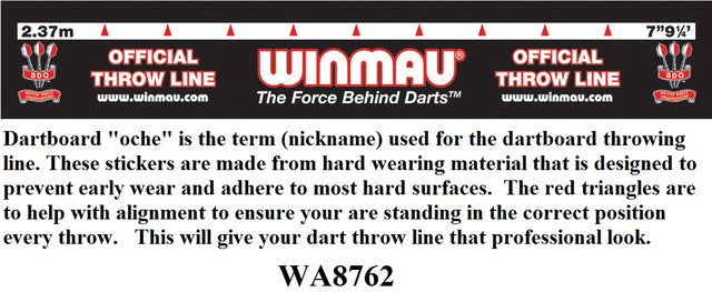Winmau Oche Sticker