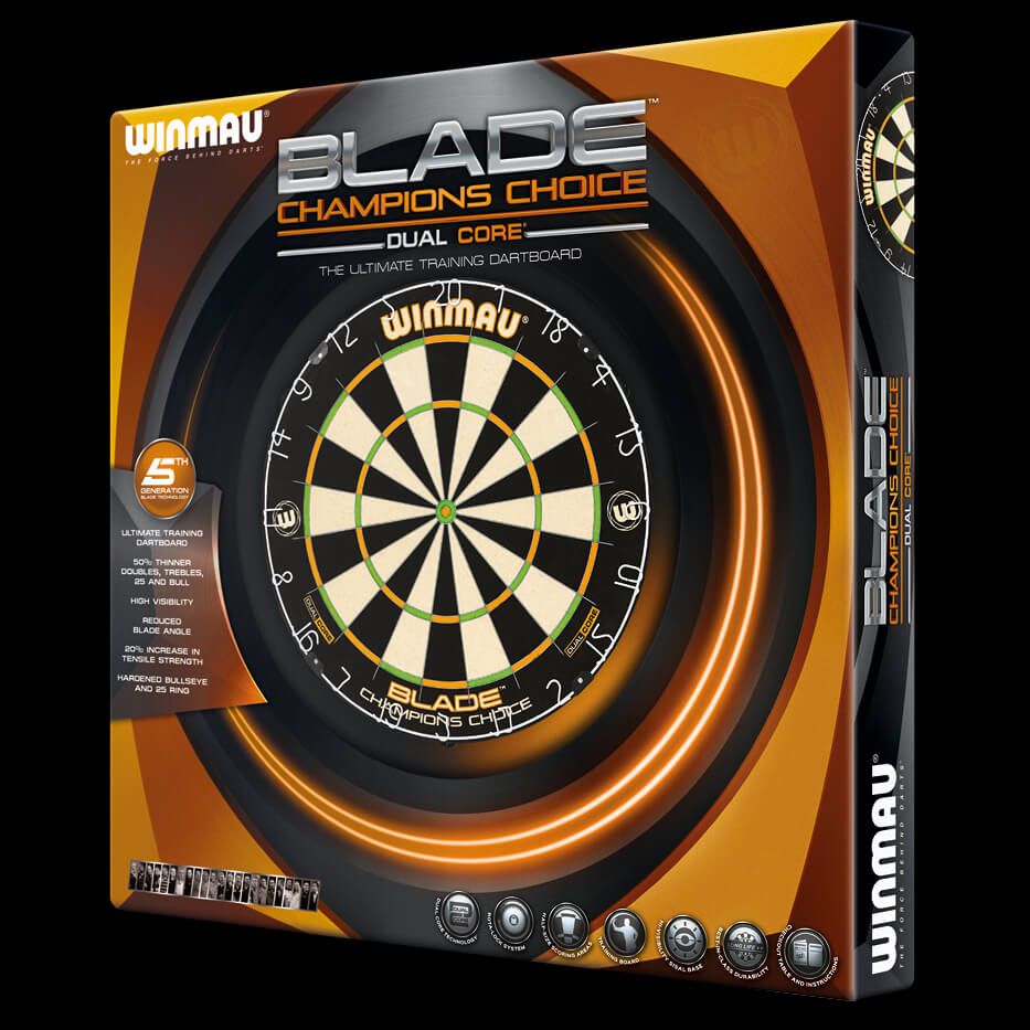 Winmau Champions Choice Blade Dual Core Training Dartboard