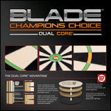 Winmau Champions Choice Blade Dual Core Training Dartboard
