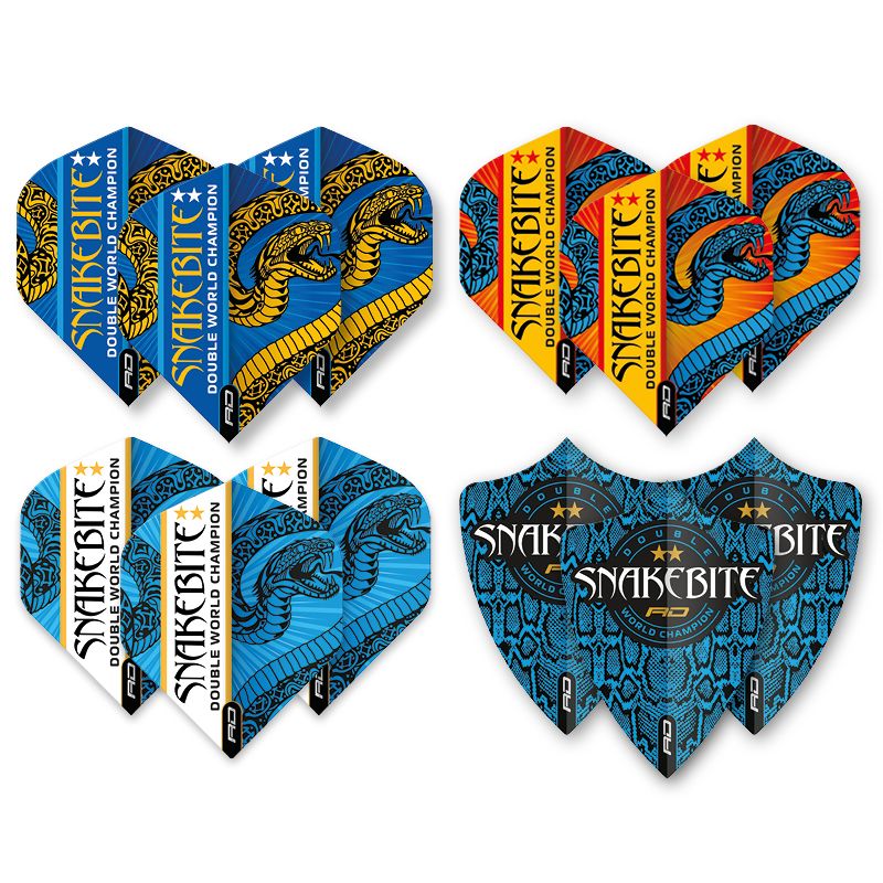 Peter Wright Snakebite Double World Champion Flight Collection